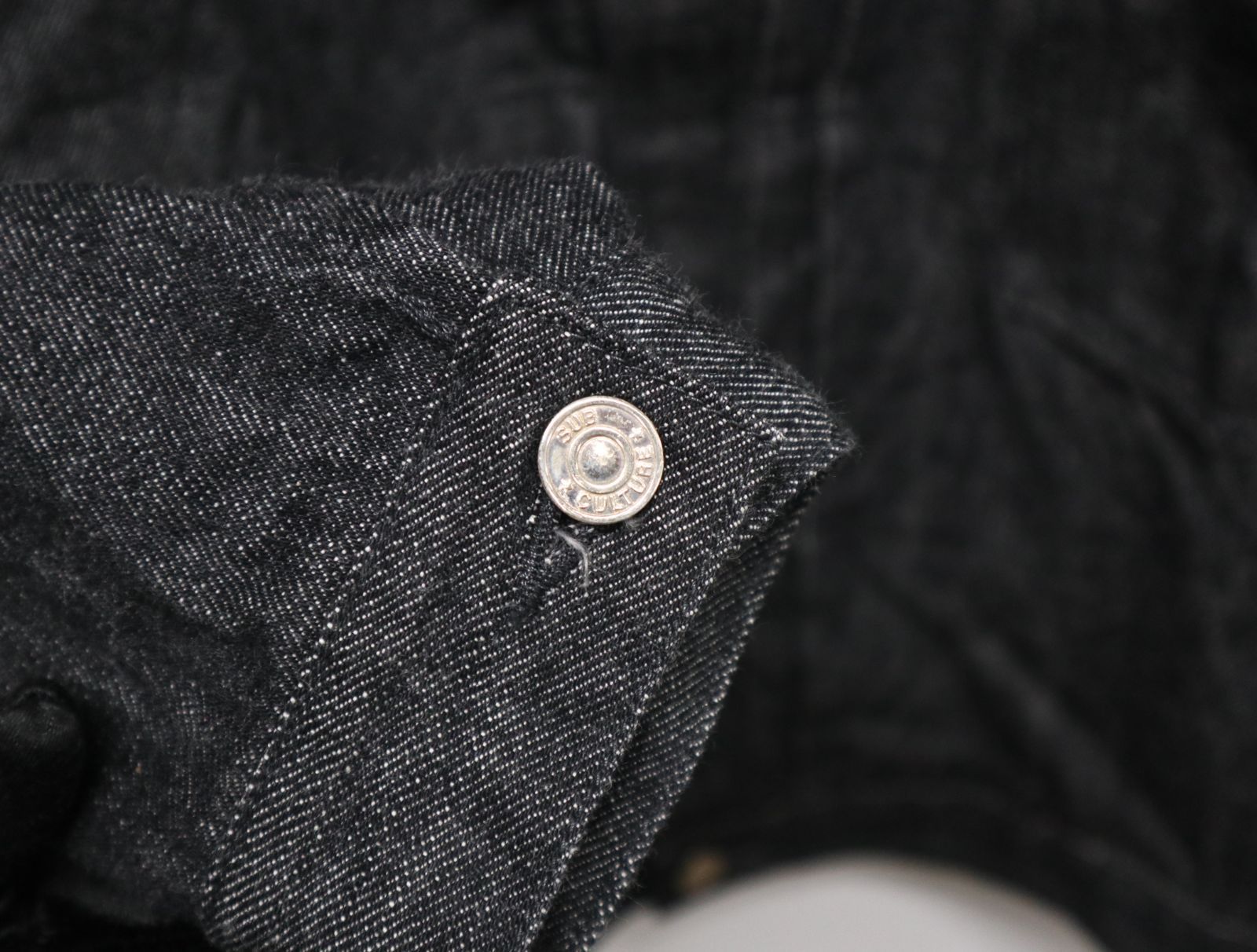 SUBCULTURE サブカルチャー S06XX BLACK DENIM JACKET SCJK-CL15