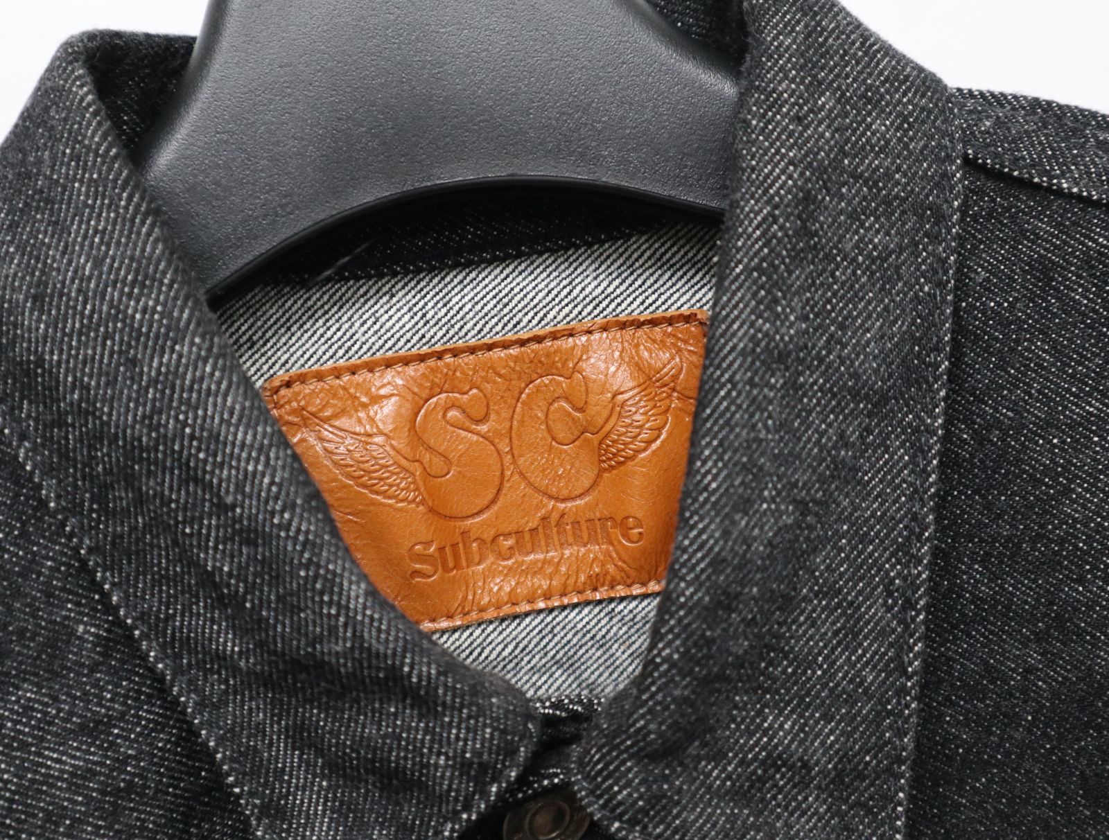 ジャケット・アウター Subculture SC S06XX BLACK DENIM JACKET SUBCULTURE サブカルチャー S06XX BLACK DENIM JACKET SCJK-CL15