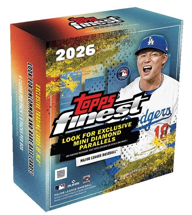MLB 2026 TOPPS FINEST BASEBALL MEGA BOX