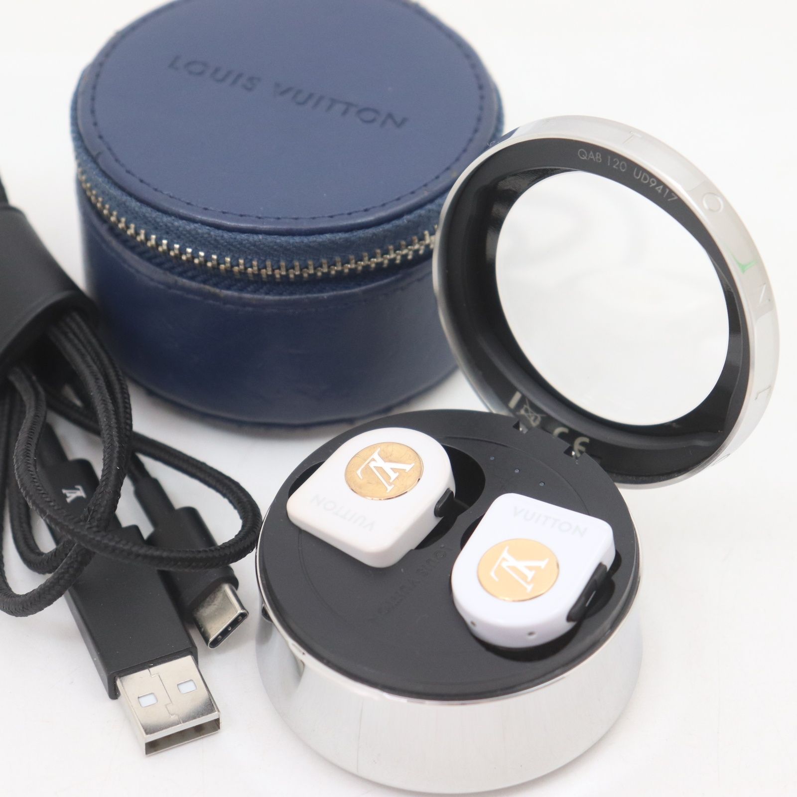 ジャンク　LOUIS VUITTON ワイヤレスイヤホンセット ITGER1LKWQSW ジャンク品 LOUIS VUITTON ルイヴィトン ホライゾン