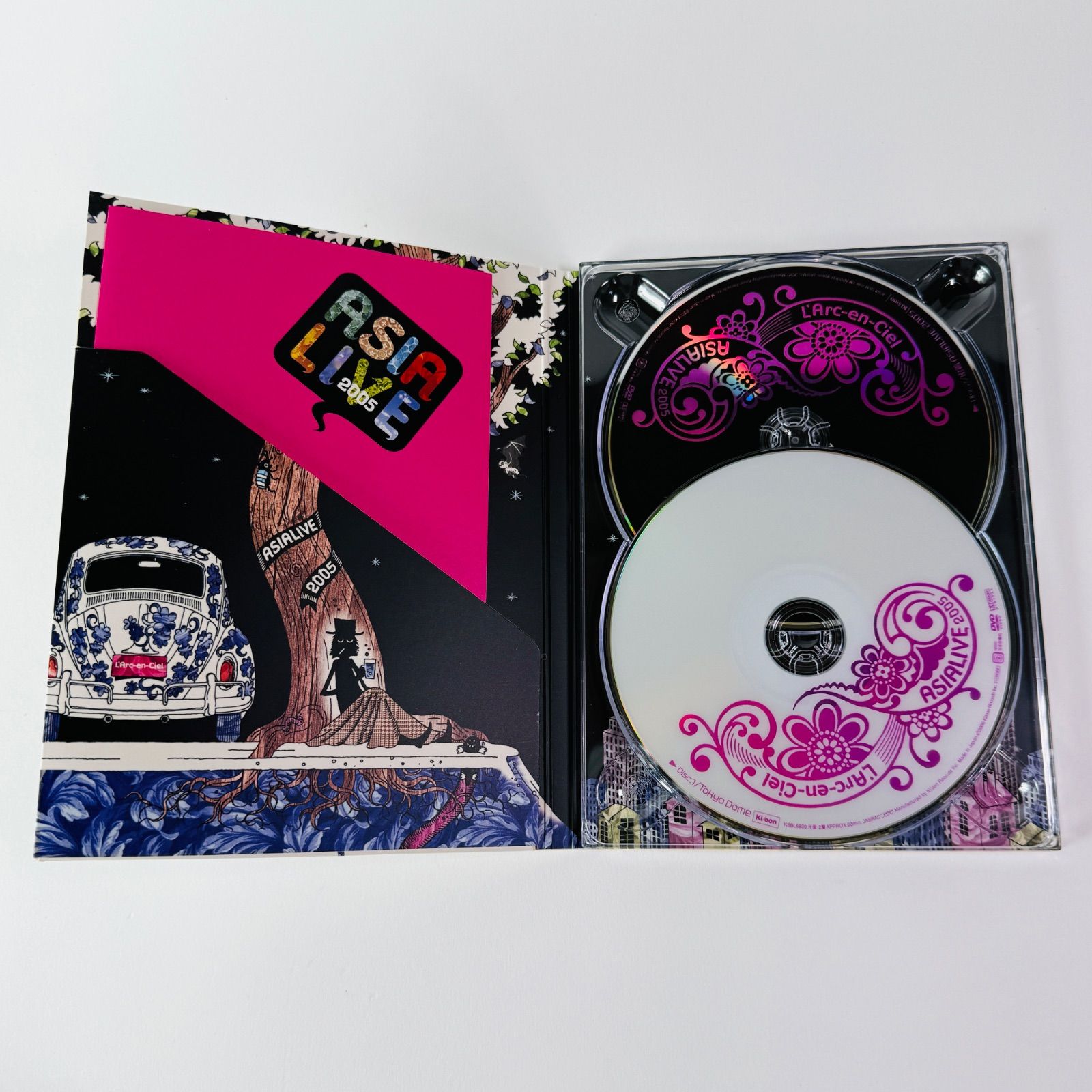 L'Arc～en～Ciel/ASIALIVE 2005〈2枚組〉KSBL-5830〜1 [MSC-N3]【DVD