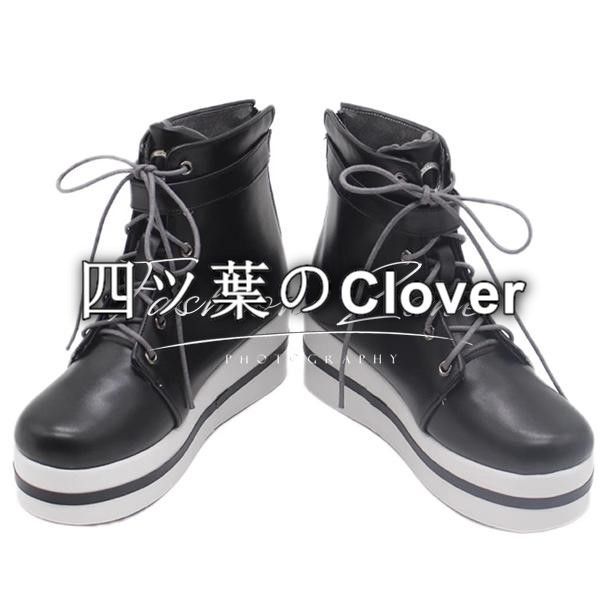 人気商品◆バーチャル VTuber hololive4th 風 森カリオペMori Calliopeコスプレ靴 男女兼用 シューズ 道具小物 ブーツ cosplay ハロウィン 仮装 変装cs718