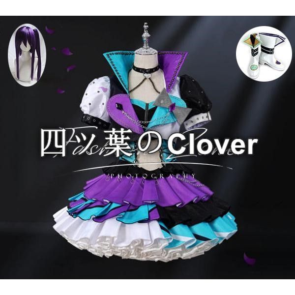 人気商品プリパラ Pripara 風 東堂シオン コスプレ衣装 ウィッグ靴 cosplay ハロウィン 演出服 変装cs718