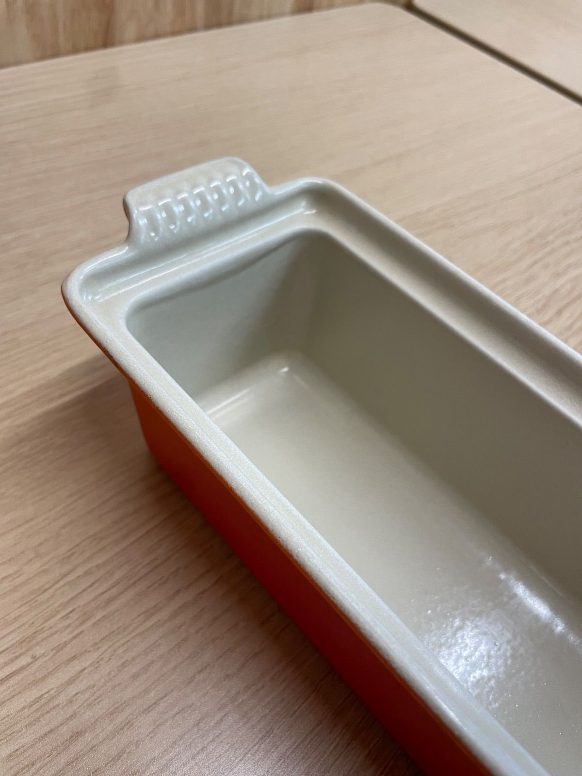 LE CREUSET ル・クルーゼ テリーヌ型 28cm オレンジ 蓋付き 箱無し 2個