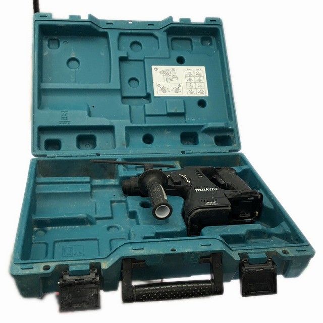 ☆比較的綺麗☆makita マキタ 18V 24mm 充電式ハンマドリル HR244D ケース付き ハンマードリル 穴あけ 下穴 穿孔 コードレス132094 ☆比較的綺麗☆makita マキタ 18V 24mm 充電式ハンマドリル HR244D ケース付き ハンマードリル 穴あけ 下穴 穿孔 コードレス132094