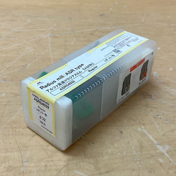 【未開封】MOLDINO/モルディノ アルファ高送りラジアスミル ASRS4032 φ32 2枚刃 レギュラー形 旧 日立ツール ●140040 20,878円