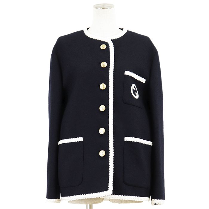 未使用】GUCCI グッチ ジャケット ウール × ナイロン サイズ 40