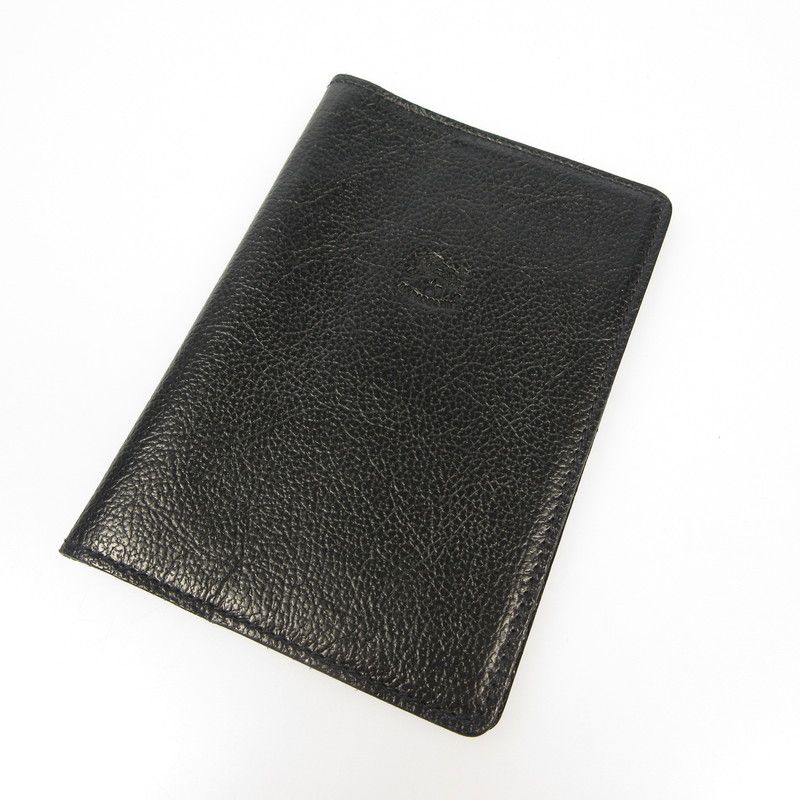 【姫路東店】 中古 IL BISONTE | イルビゾンテ パスポートケース パスポートケース 5422300198 ブラック 【124】
