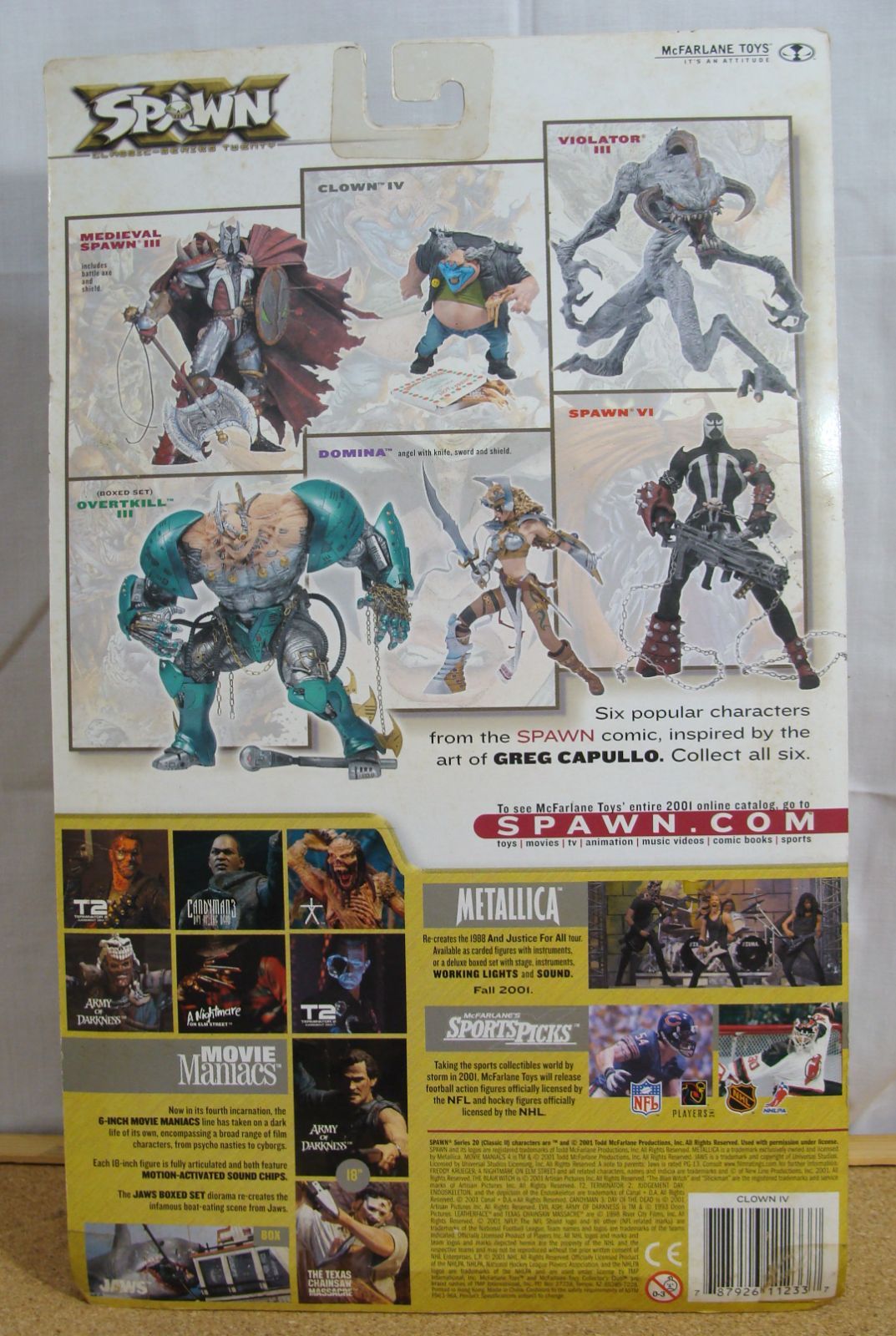 未開封 SPAWN CLOWN Ⅳ フィギュア スポーン クラシック フィギュア