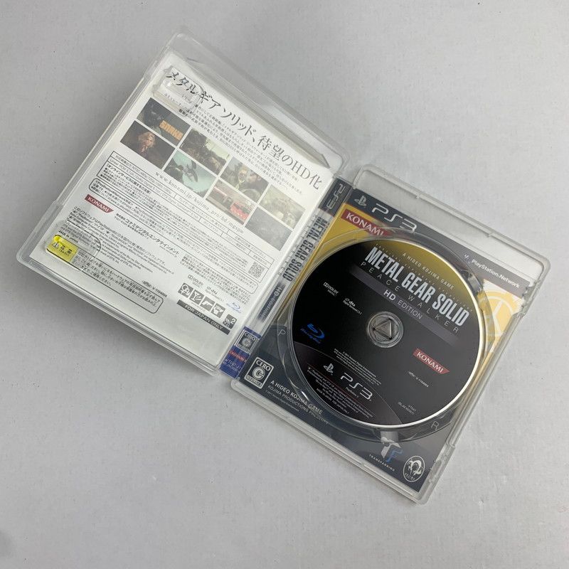 『未使用』PS 3 メタルギアソリッド ピースウォーカー 中古品】 PS3 メタルギア ソリッド ピースウォーカー HDエディション