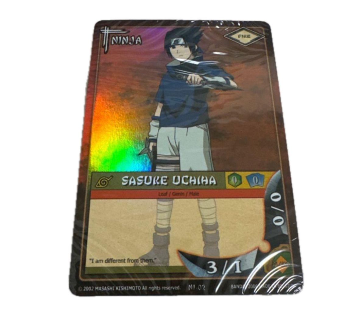 シュリンク付 未開封カートン BANDAI ナルト カード 初代 初期