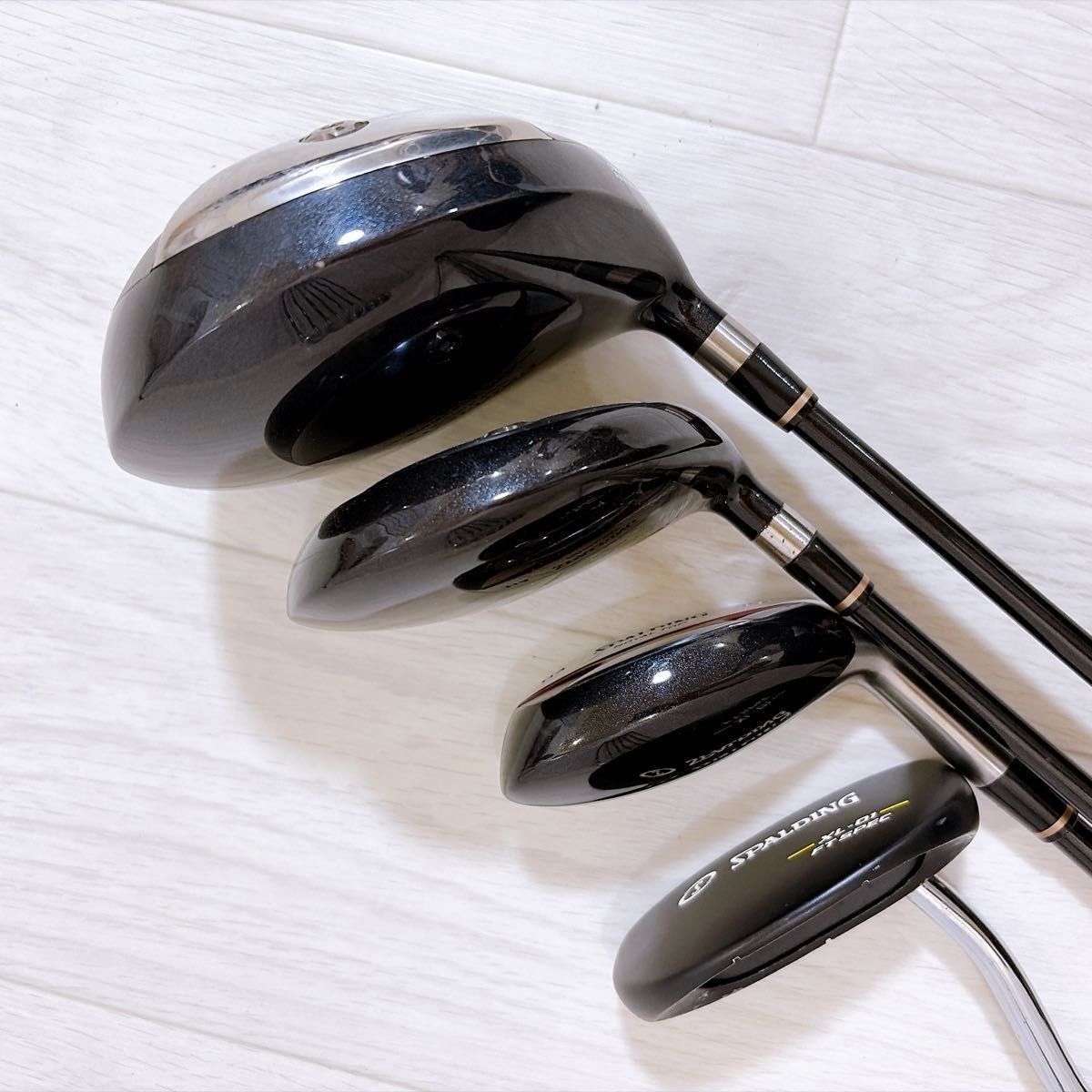 SPALDING スポルディング メンズゴルフセット 11本 フレックスR 初心者