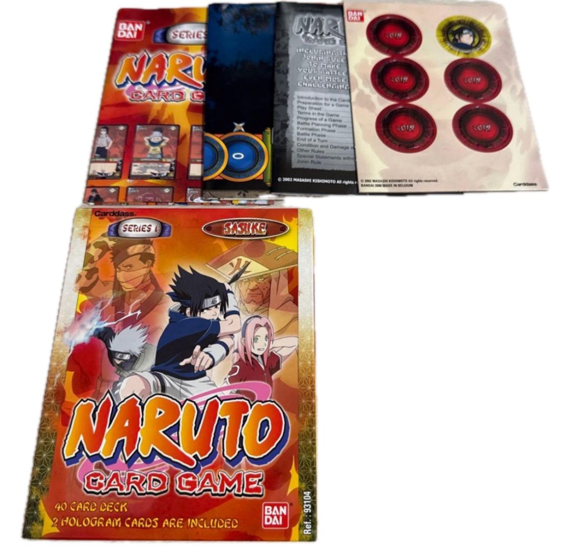 シュリ付き未開封】BANDAI ナルト カード 初代スターターデッキ