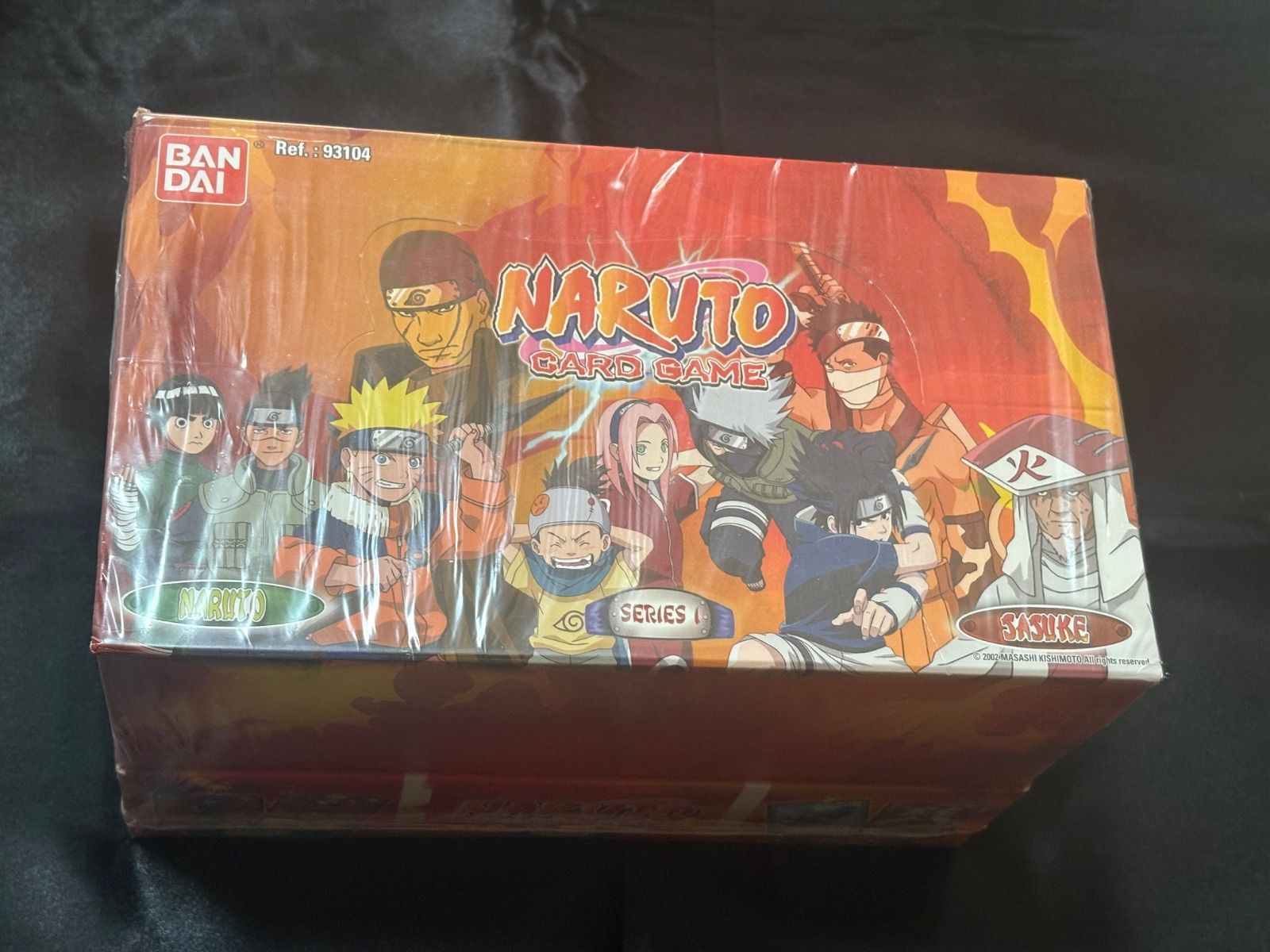 シュリンク付　未開封カートン BANDAI ナルト カード 初代　初期　スターターデッキ　12入　1カートン