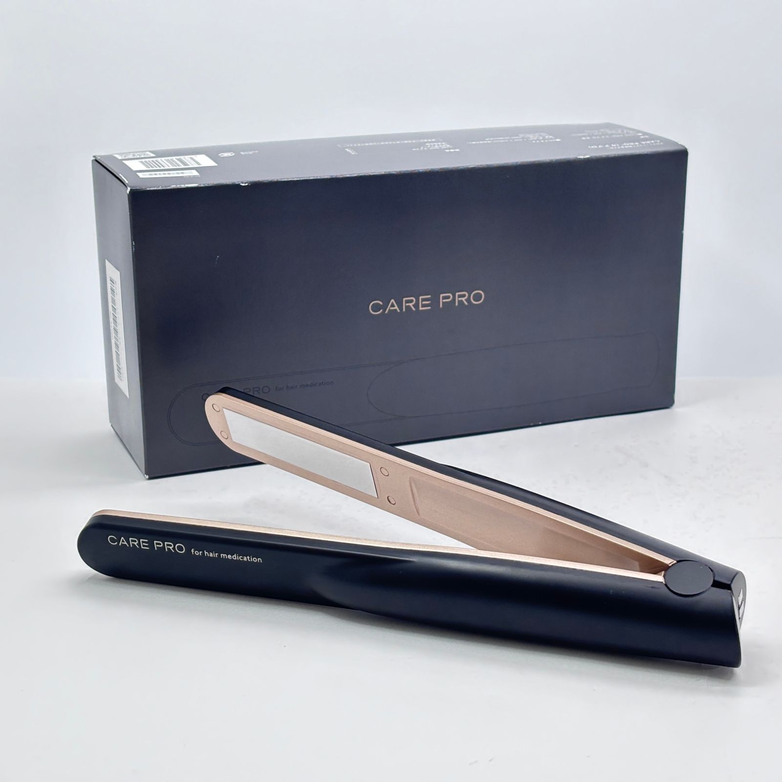 CARE PRO ケアプロ プロフェッショナル超音波アイロン BUI-01 ブラック ヘアアイロン【C8334-80】