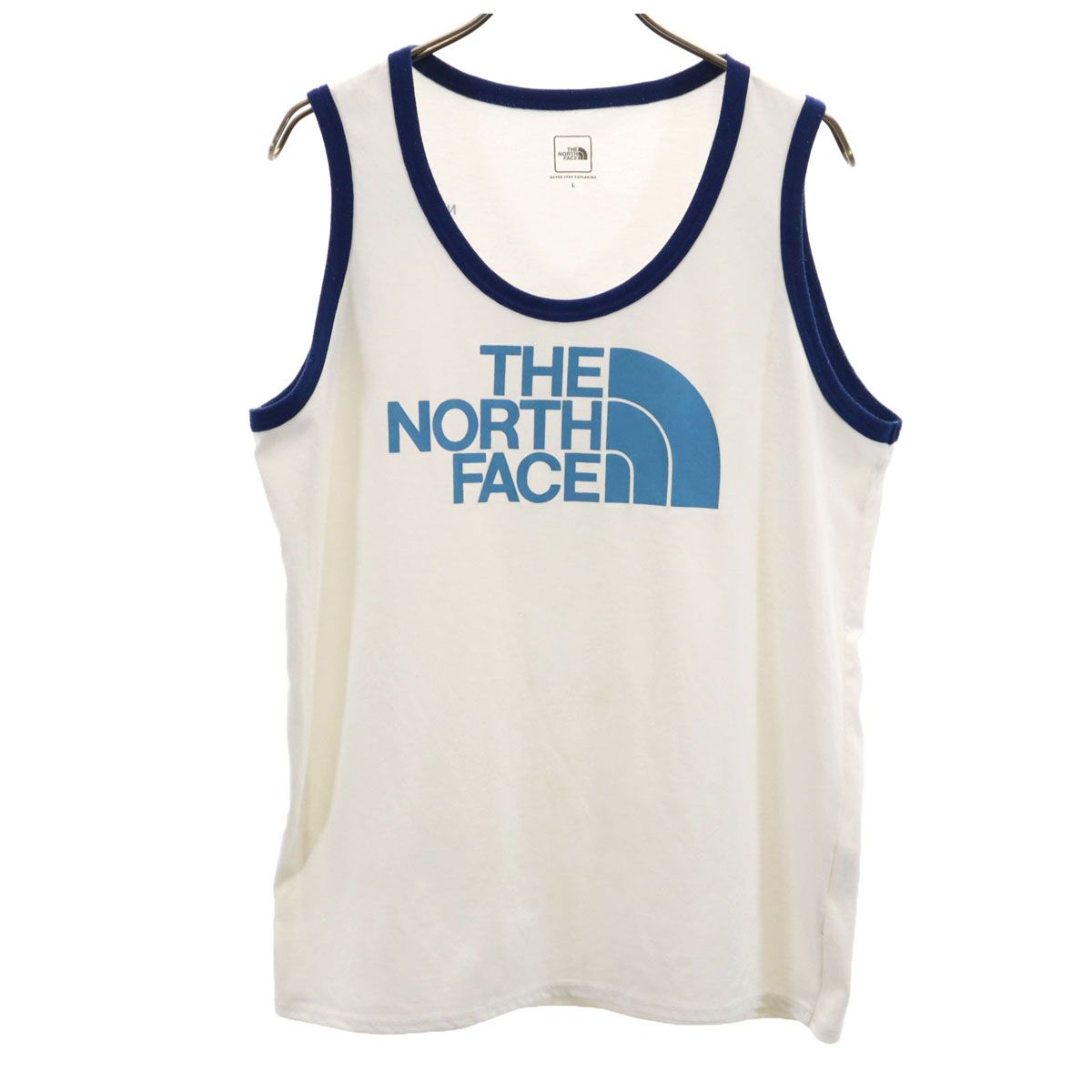 THE NORTH FACE ノースフェイス タンクトップ L ホワイト NT11475 