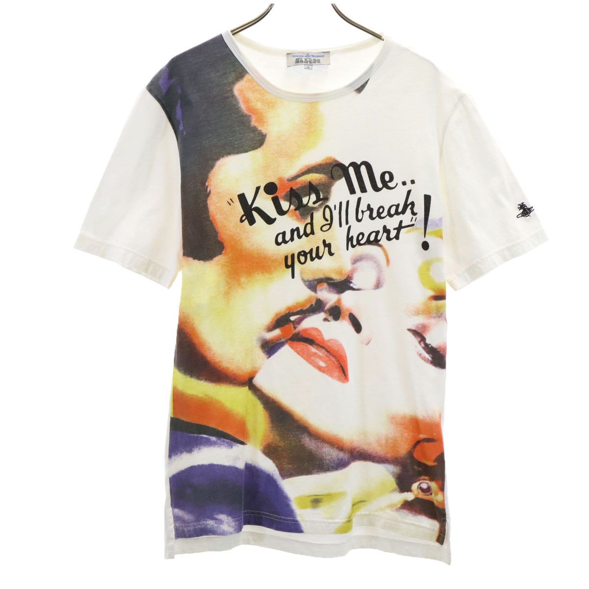 Vivienne WestwoodMAN ヴィヴィアンウエストウッドマン Kiss Me 半袖 T