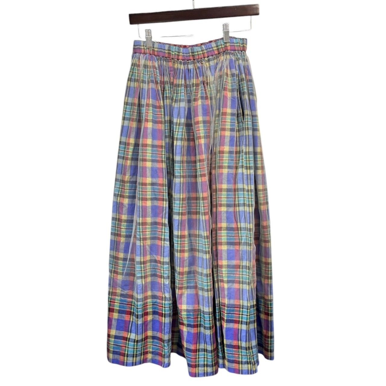 COMME des GARCONS コムデギャルソン 90's チュールレイヤードチェックデザインイージースカート ミックス AD1997 15631 6,480円