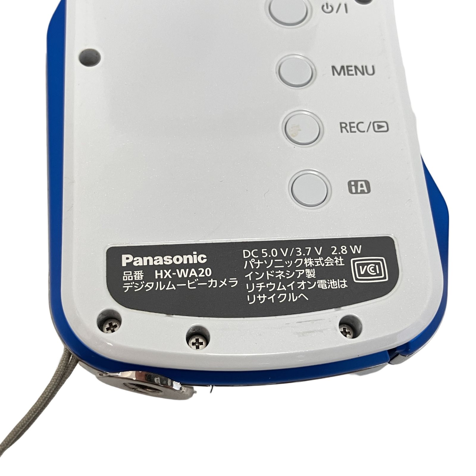 Panasonic パナソニック HX-WA20 2012年製 デジタル ビデオカメラ 中古