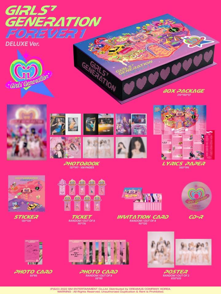 少女時代 Girls' Generation - FOREVER 1 [Special Edition] アルバム+