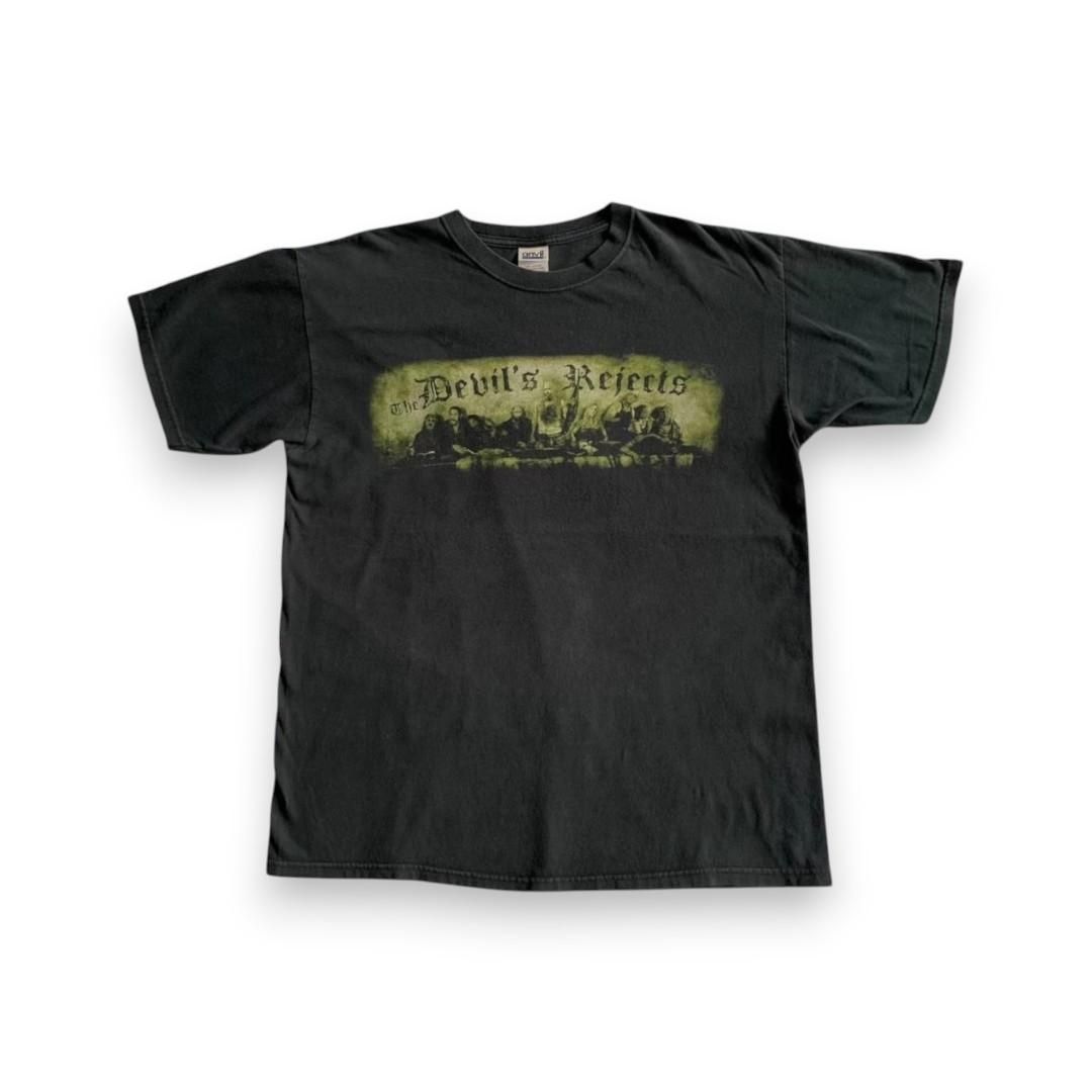 映画 デビルズ リジェクト マーダー ロブゾンビ ビンテージ Tシャツ L 黒 ムービーT 映画T y2k m-000026