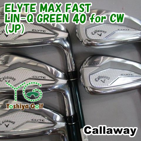 アイアン キャロウェイ ELYTE MAX FAST/LIN-Q GREEN 40 for CW(JP) /R