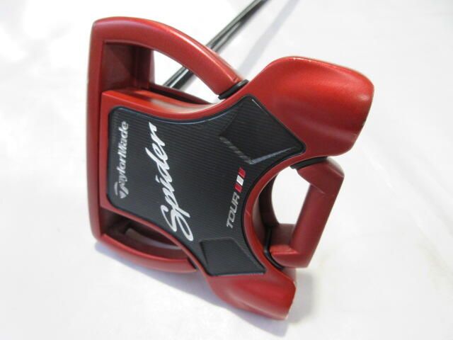 テーラーメイド　Spider TOUR RED CENTER SHAFT　パター　中古　ゴルフドゥ！甲府バイパス店【最短即日発送】