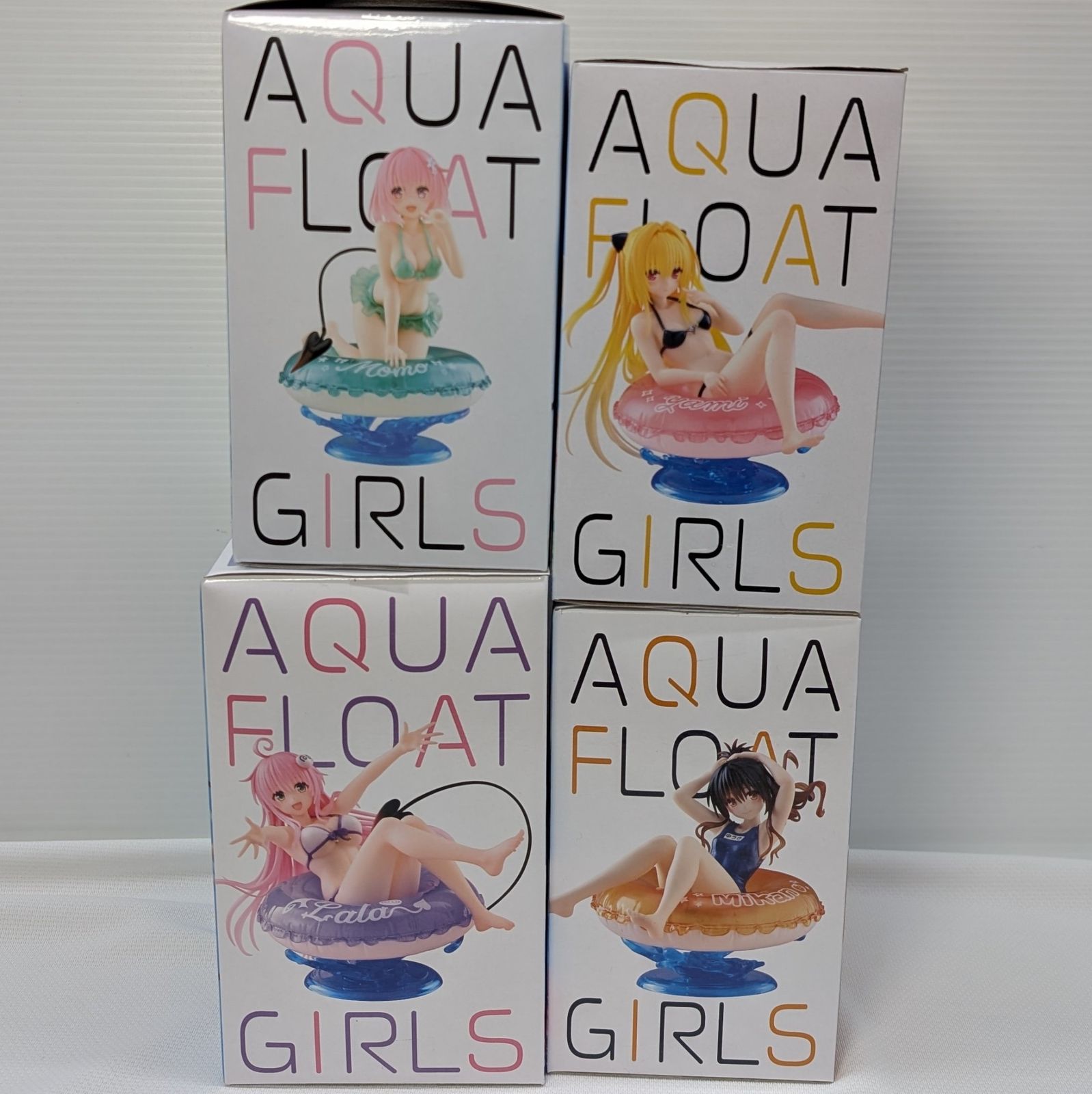 To LOVEる-とらぶる-ダークネス Aqua Float Girls フィギュア セット