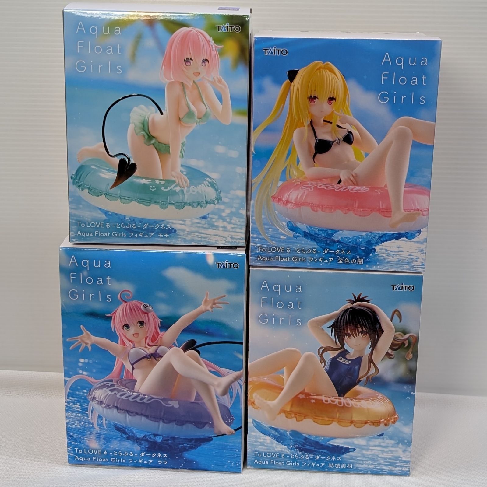 To LOVEる ダークネス Aqua Float Girls ララ10箱セット To LOVEる-とらぶる-ダークネス Aqua Float Girls フィギュア セット