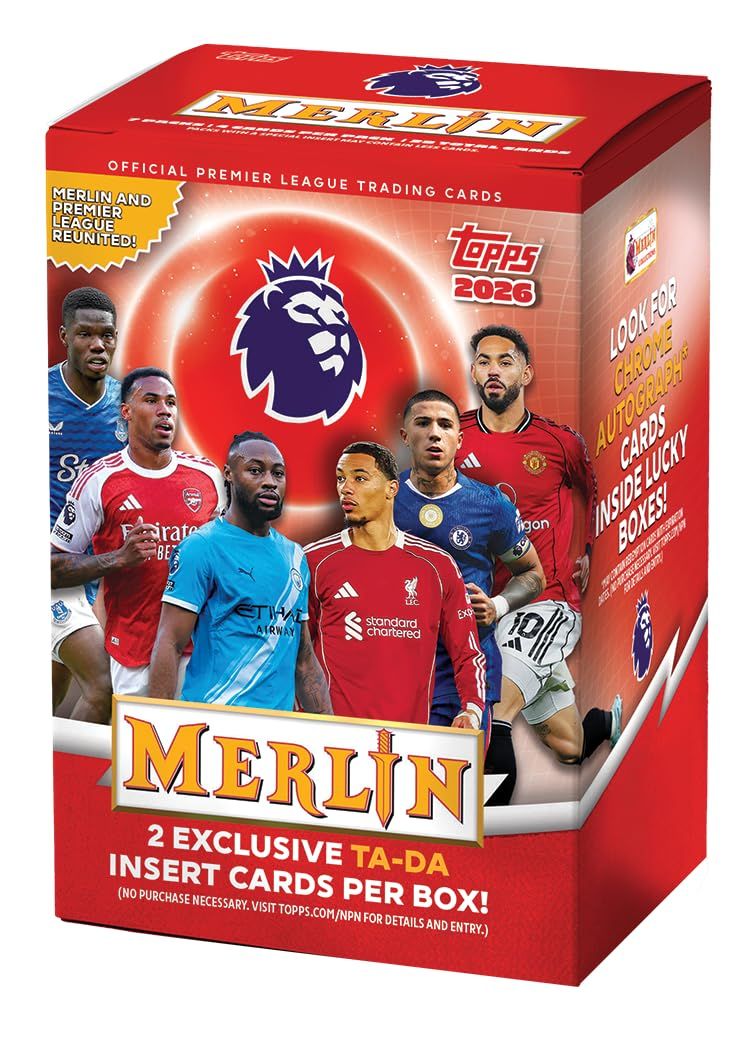 2026 TOPPS MERLIN PREMIER LEAGUE VALUE BOX