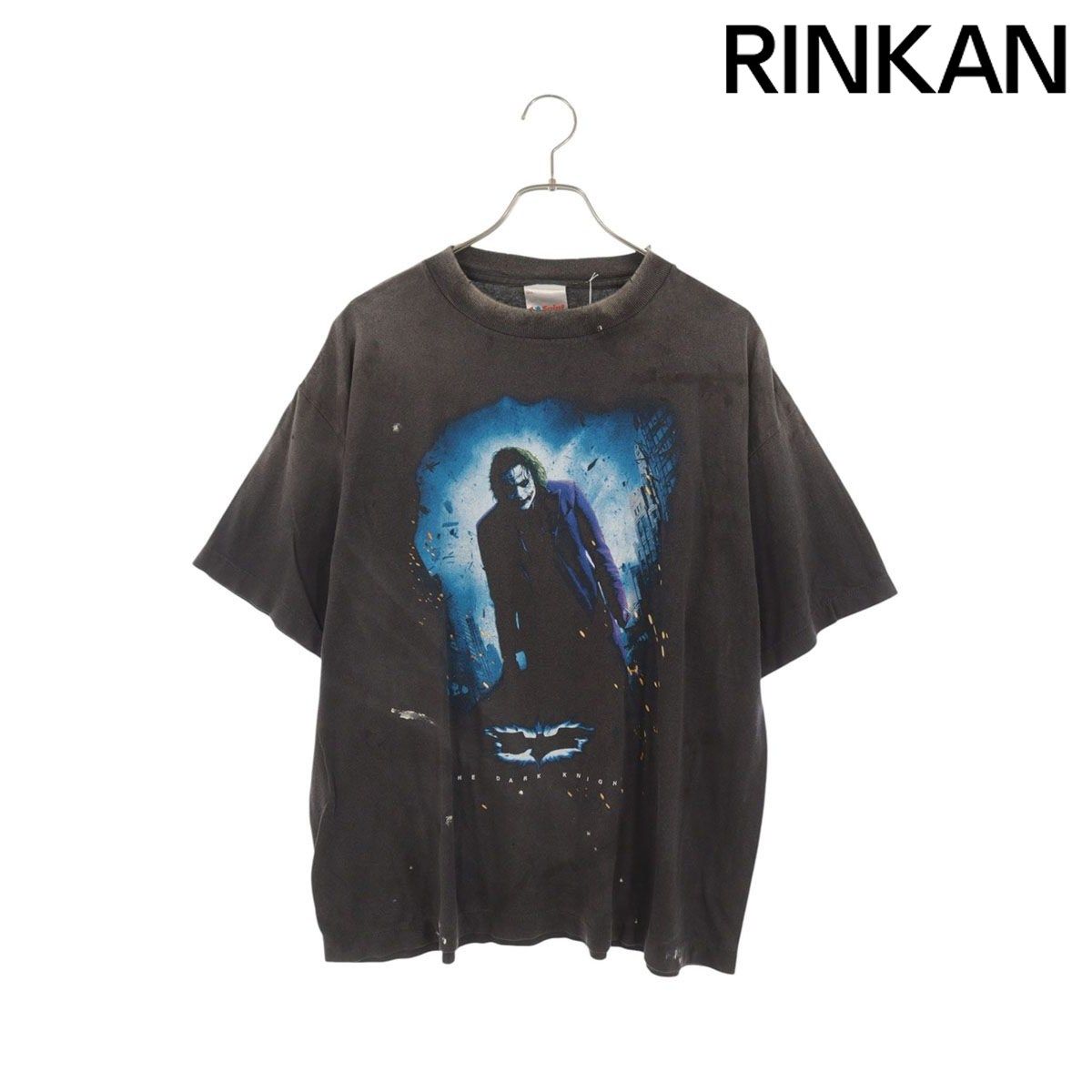 セントマイケル 25SS DARKNIGHT/SM-HR8-0000-C54 ヴィンテージ加工ムービープリントTシャツ メンズ M