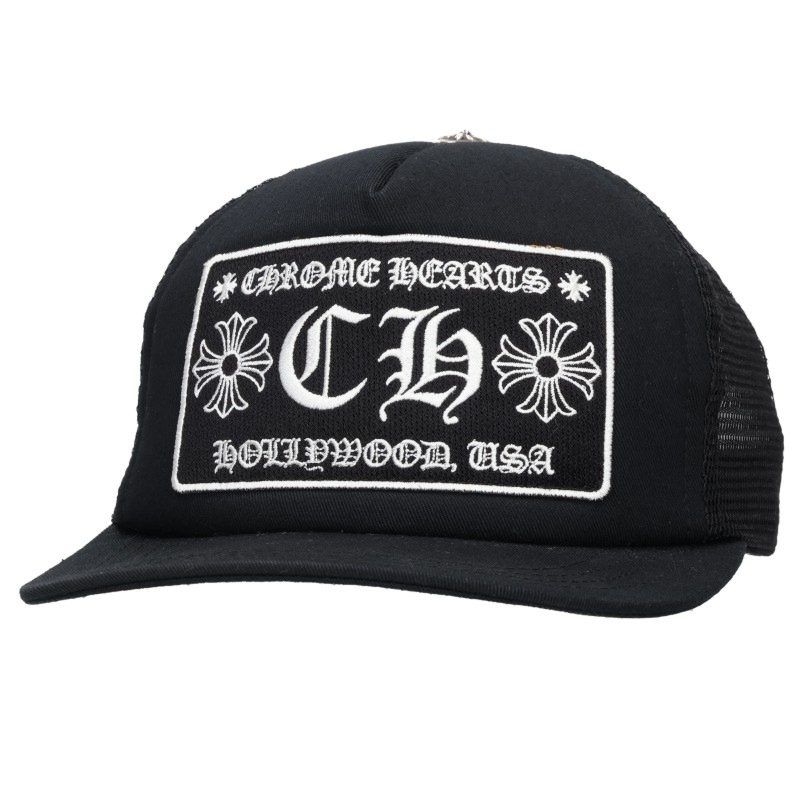 クロムハーツ TRUCKER CAP/トラッカーキャップ CHパッチクロスボール付