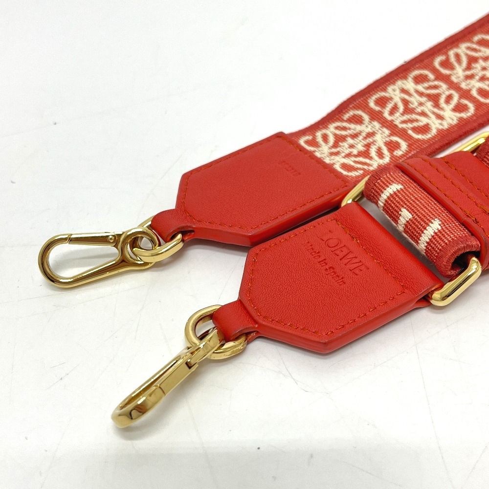 LOEWE ロエベ ショルダーストラップ アナグラム ジャガードロゴ