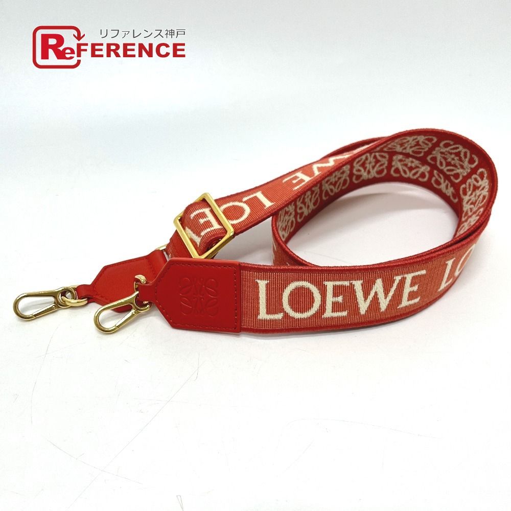 LOEWE ロエベ ショルダーストラップ アナグラム ジャガードロゴ