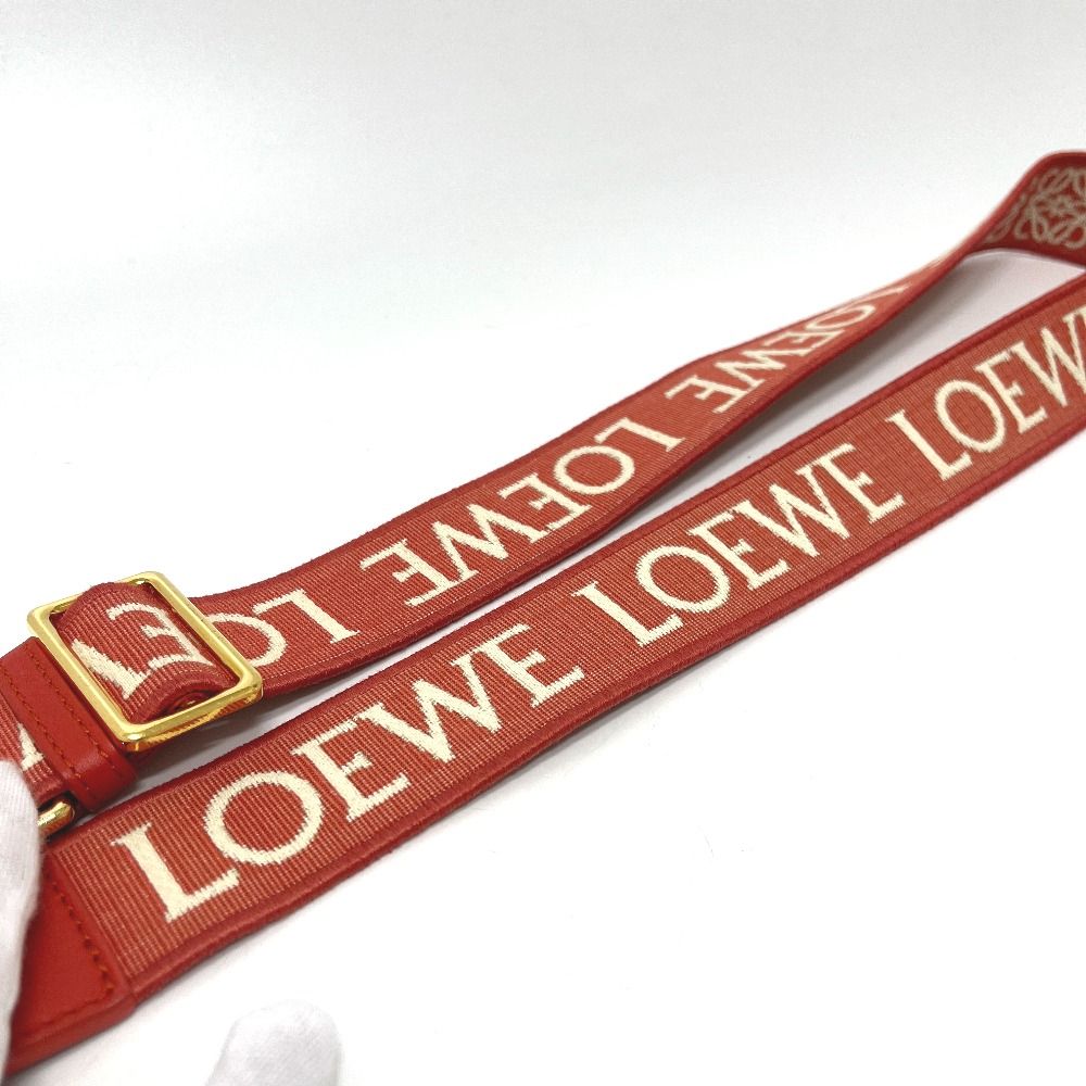 LOEWE ロエベ ショルダーストラップ アナグラム ジャガードロゴ