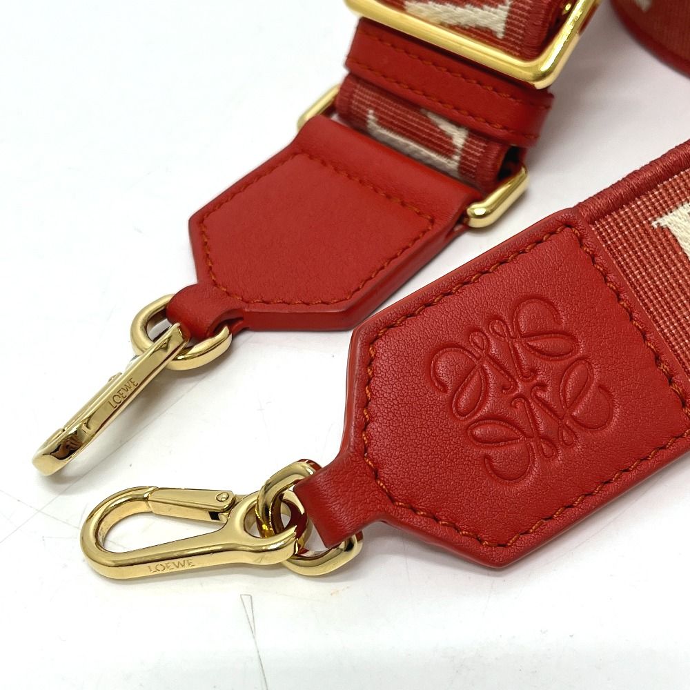 LOEWE ロエベ ショルダーストラップ アナグラム ジャガードロゴ