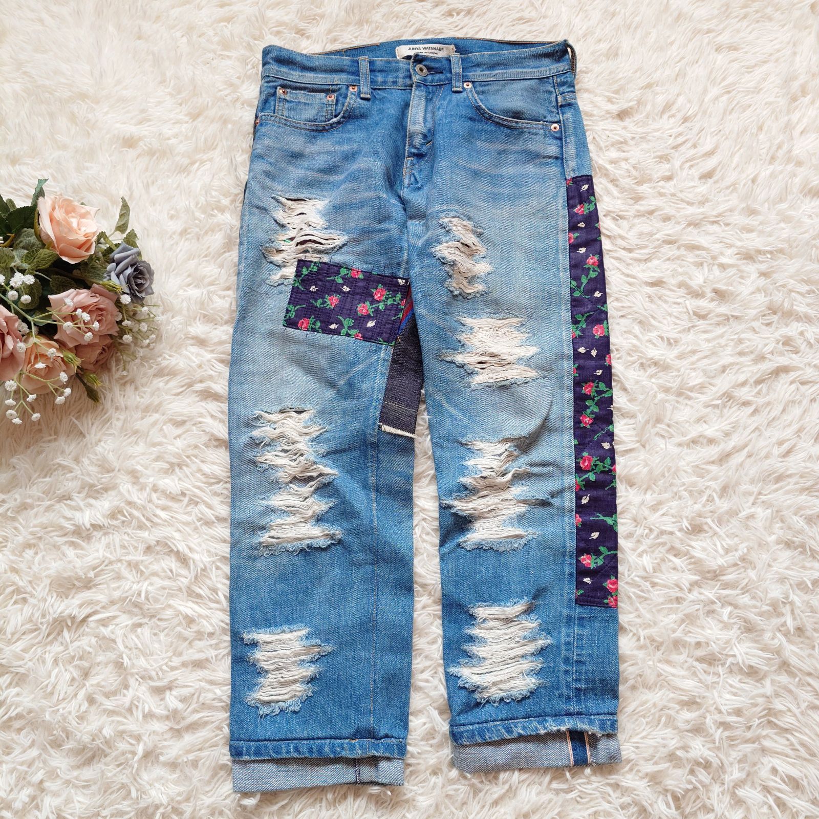 希少 JUNYA WATANABE COMME des GARÇONS denim コムデギャルソン 再