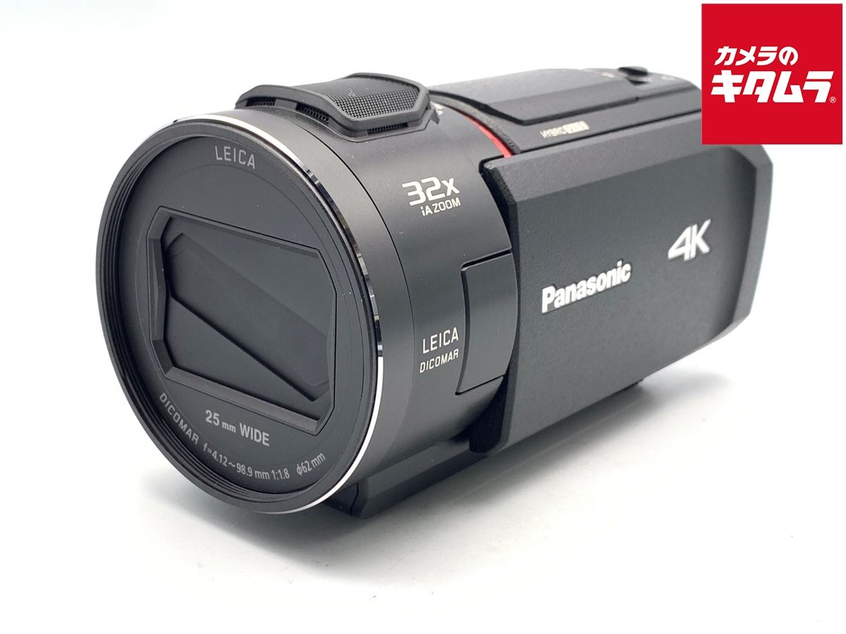 【中古】 【良品】 パナソニック デジタル4Kビデオカメラ HC-VX2MS-K ブラック