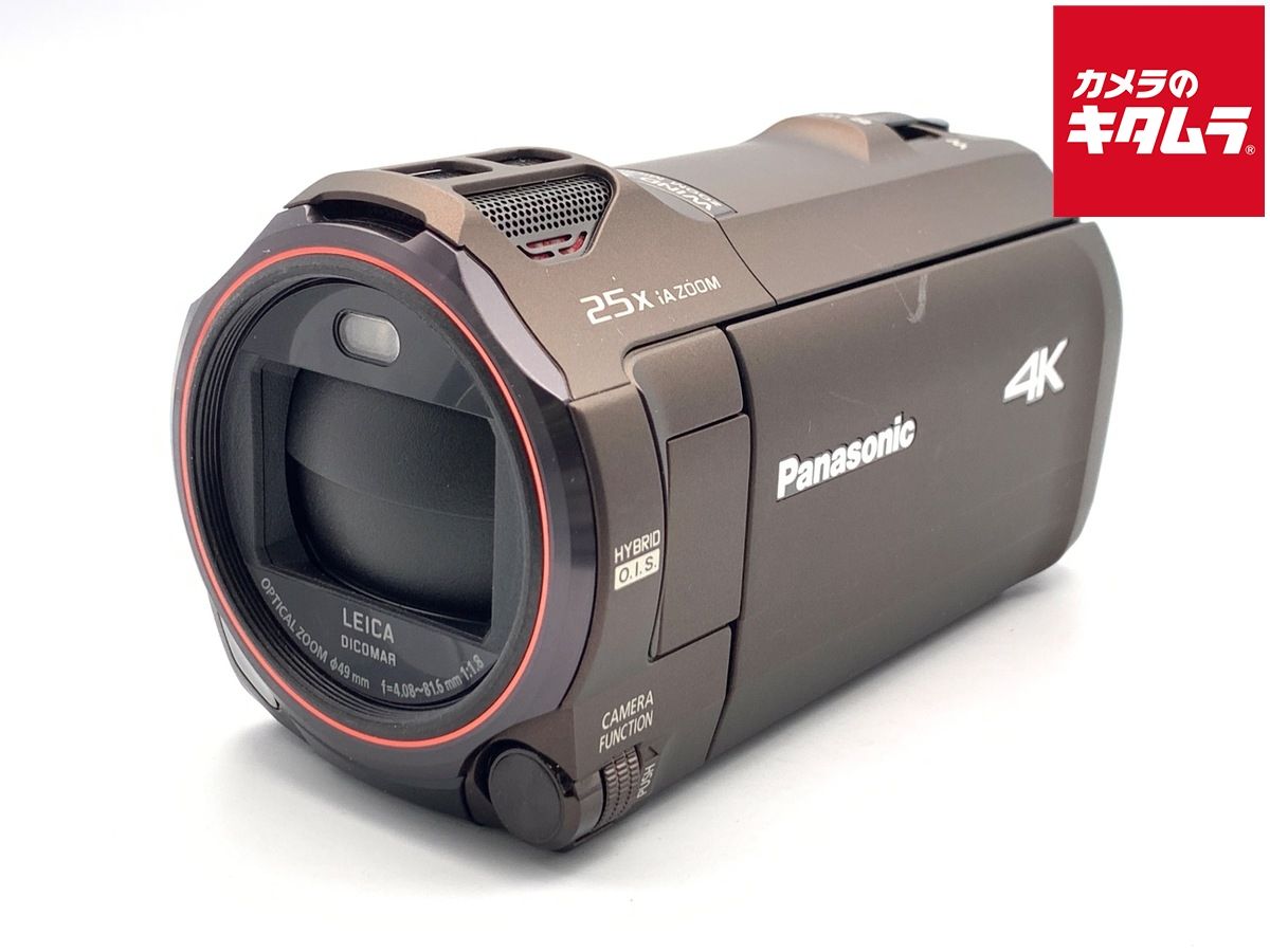 【中古】 【良品】 パナソニック デジタル4Kビデオカメラ HC-VX992M-T カカオブラウン
