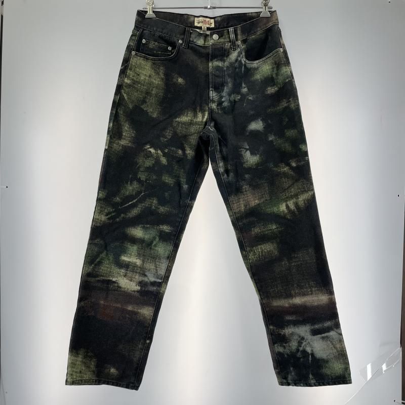 【中古】STUSSY Big Ol Jeans Stenpat Camo サイズ32 ステューシー カモフラ 116684[19] 22,813円