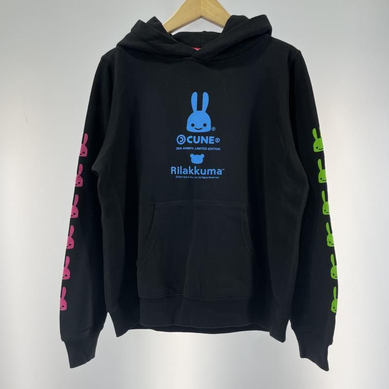中古】CUNE 30th ANNIV PULL PARKA リラックマ ネオン サイズM