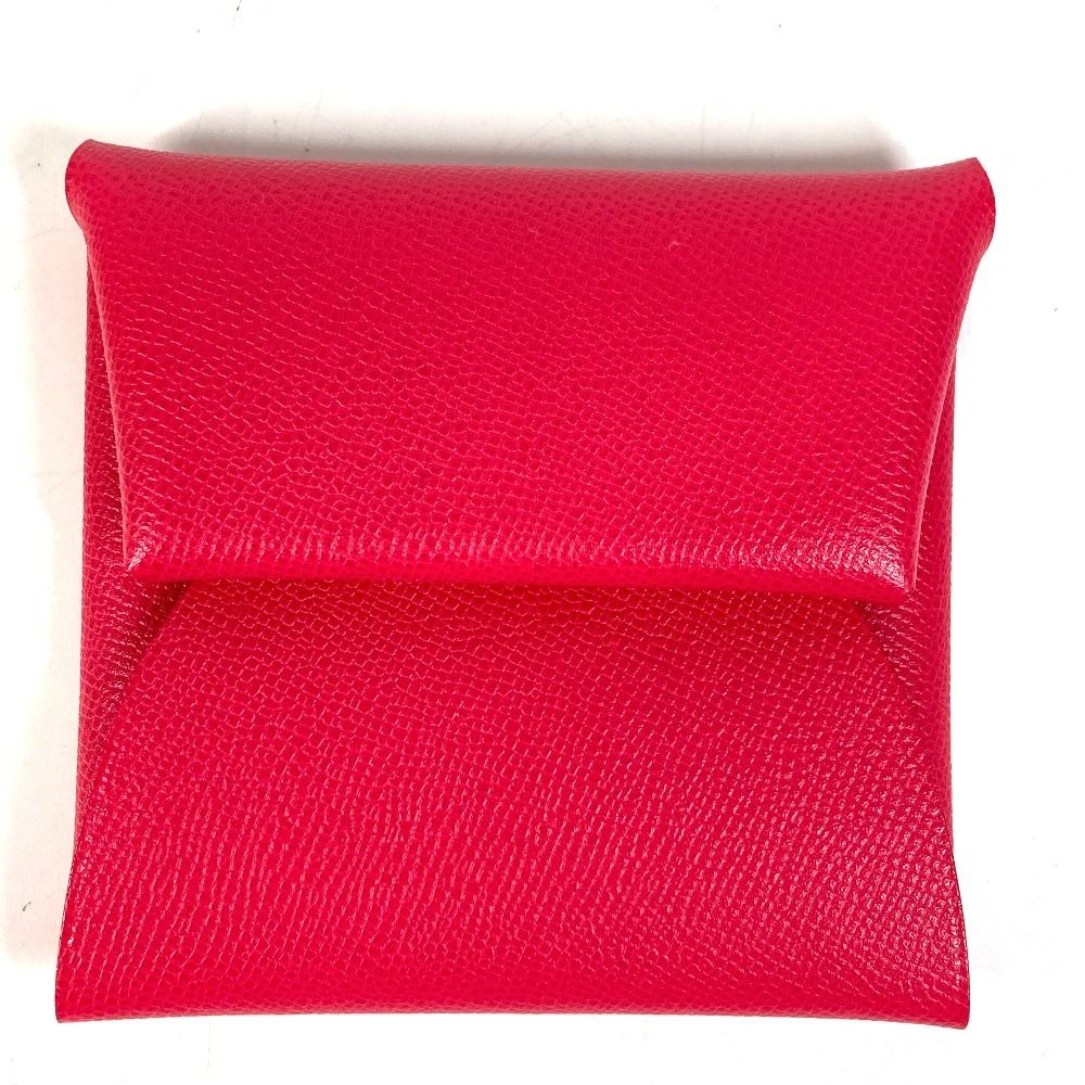 ✨新品未使用・箱付き✨　HERMES ケース　バスティア　エプソン　ピンク HERMES エルメス コインケース バスティア エプソン ローズメキシコ