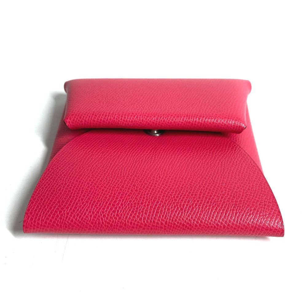✨新品未使用・箱付き✨　HERMES ケース　バスティア　エプソン　ピンク HERMES エルメス コインケース バスティア エプソン ローズメキシコ
