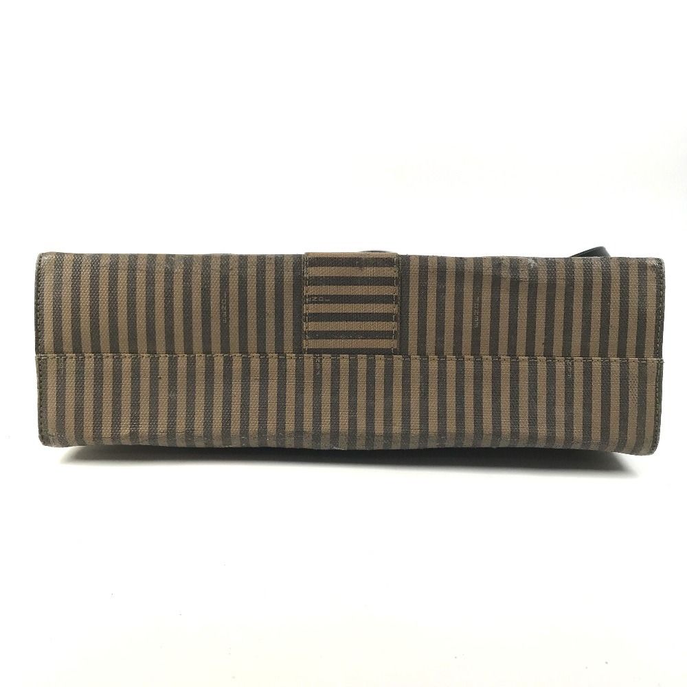 FENDI フェンディ ハンドバッグ ペカン ロゴ 2WAYバッグ 縦型 レザー