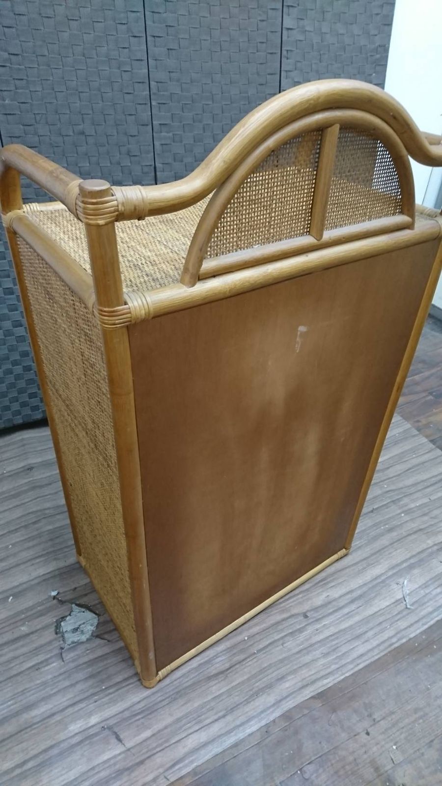 送料無料V58752 ラタン 藤5段引出しチェスト キャビネット