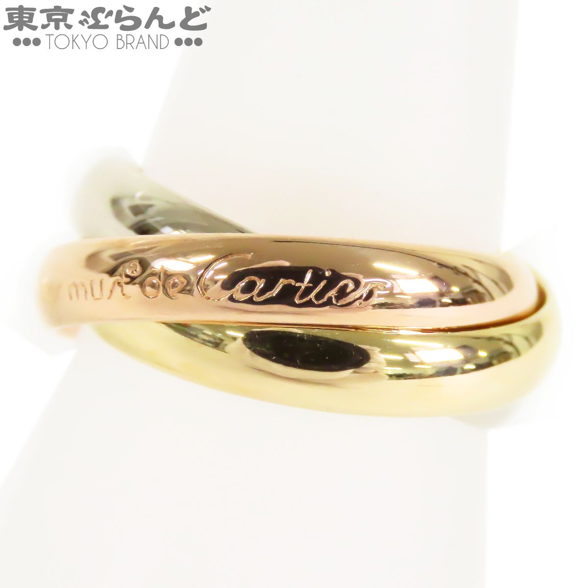 カルティエ CARTIER トリニティ クラシック MM スリーカラーゴールド