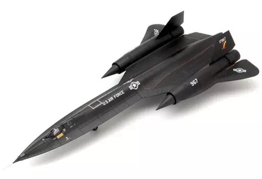 【中古】ミニカー 1/72 SR-71A アメリカ空軍 9th SRW ライトニング・ボルト 77年 #61-7967 [001630]
