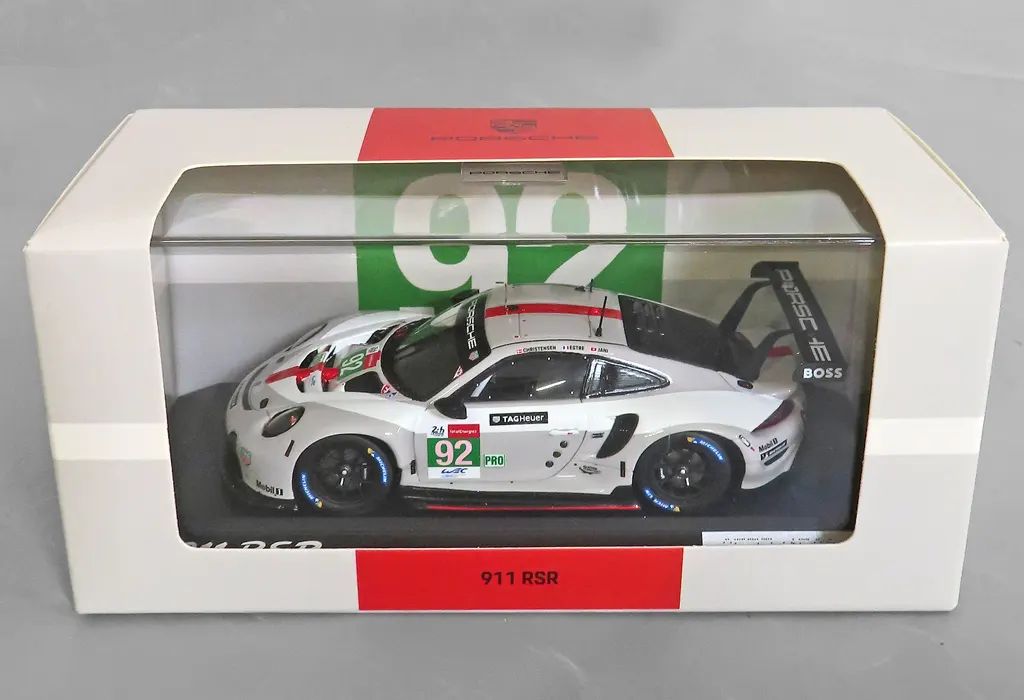 【中古】ミニカー 1/43 Porsche 911 RSR-19 #92 24h LeMans 2021 Christensen Estre Jani(ホワイト) [WAP0209020PLEM]