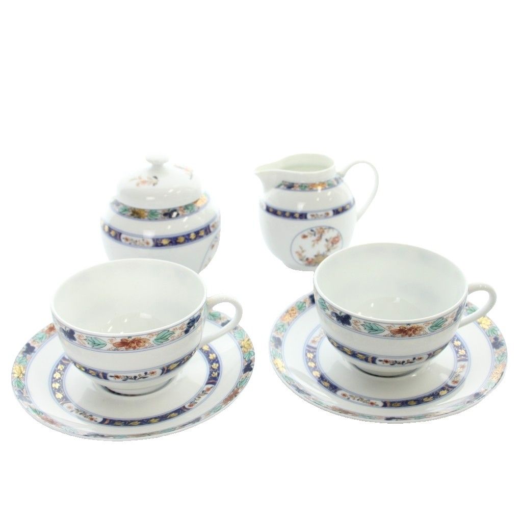 RAYNAUD レイノー クリーマー シュガーポット カップ＆ソーサー 6客
