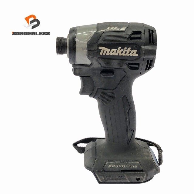☆中古品☆makita マキタ 18V 充電式インパクトドライバ TD173DZB 黒/ブラック 本体のみ コードレス 締付け 電動工具132147